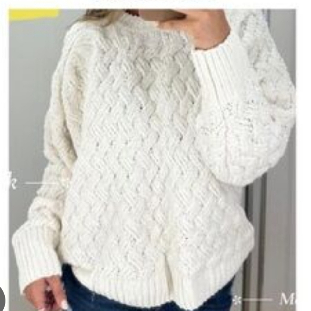 Philosophy Cable Fishermans Sweater